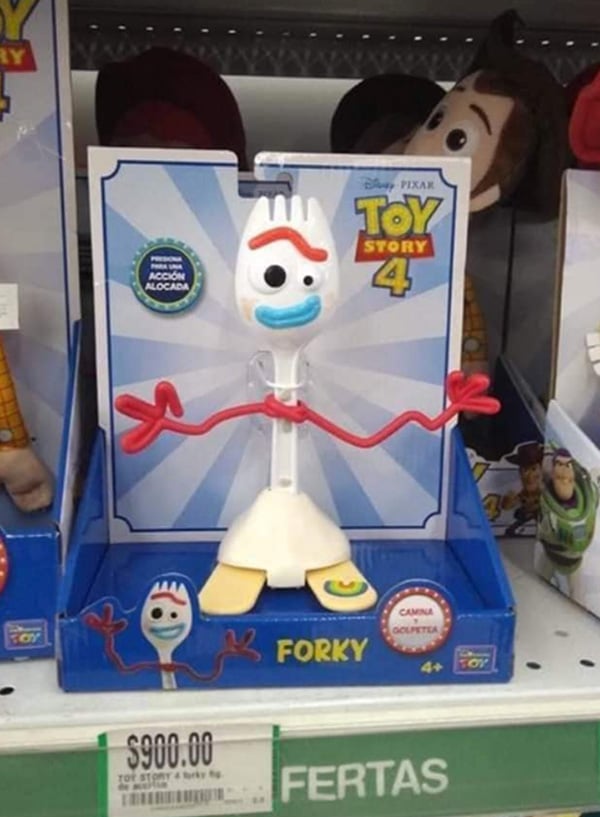 juguete de forky precio