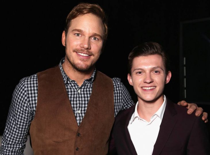 tom holland y chris pratt