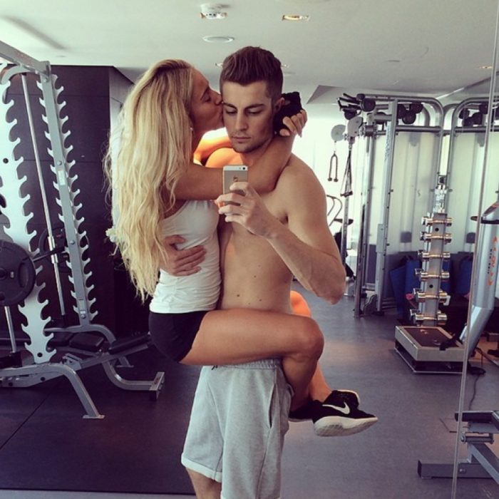 pareja gym