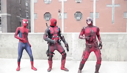 Танец дэдпула движения. Дэдпул gif. Дэдпул танцует. Дэдпул гиф. Человек паук gif.
