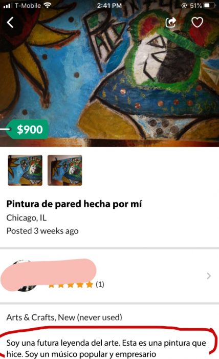 pintura fea