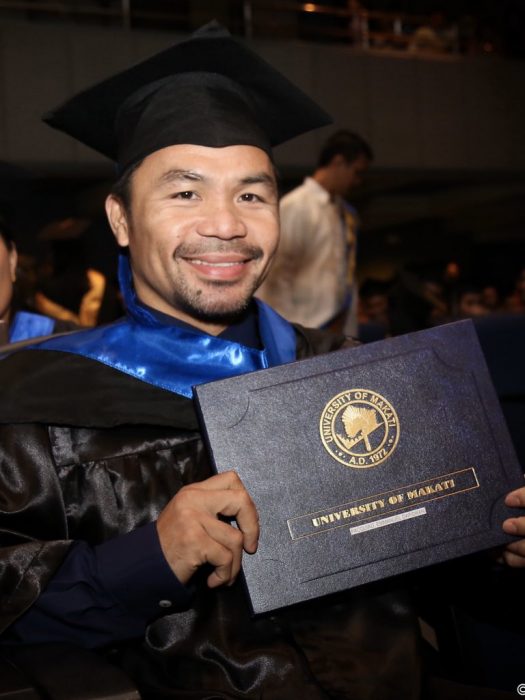 pacquiao graduación