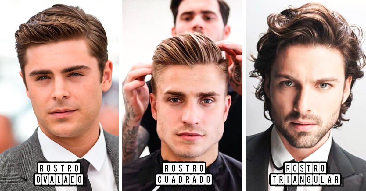 6 Cortes de cabello para hombre de acuerdo a tu tipo de rostro