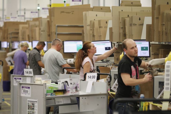 amazon trabajadores