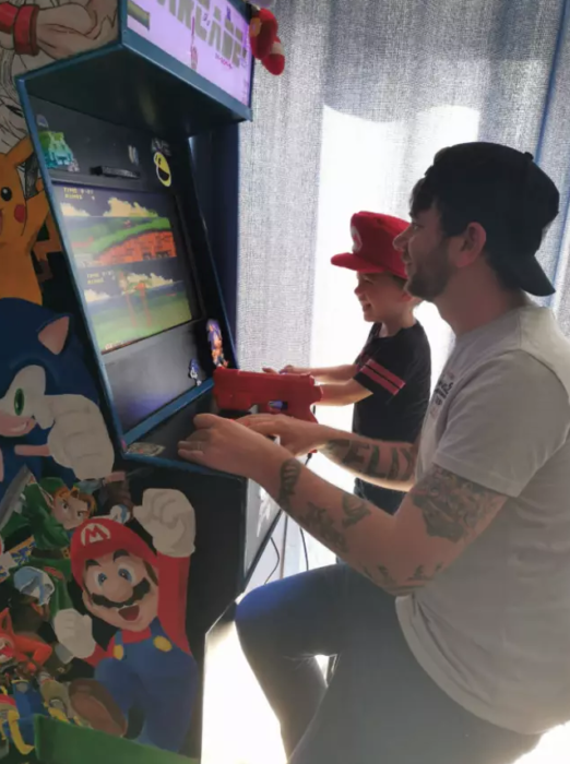 padre e hijo arcade