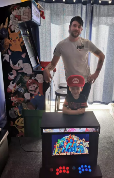 padre e hijo arcade