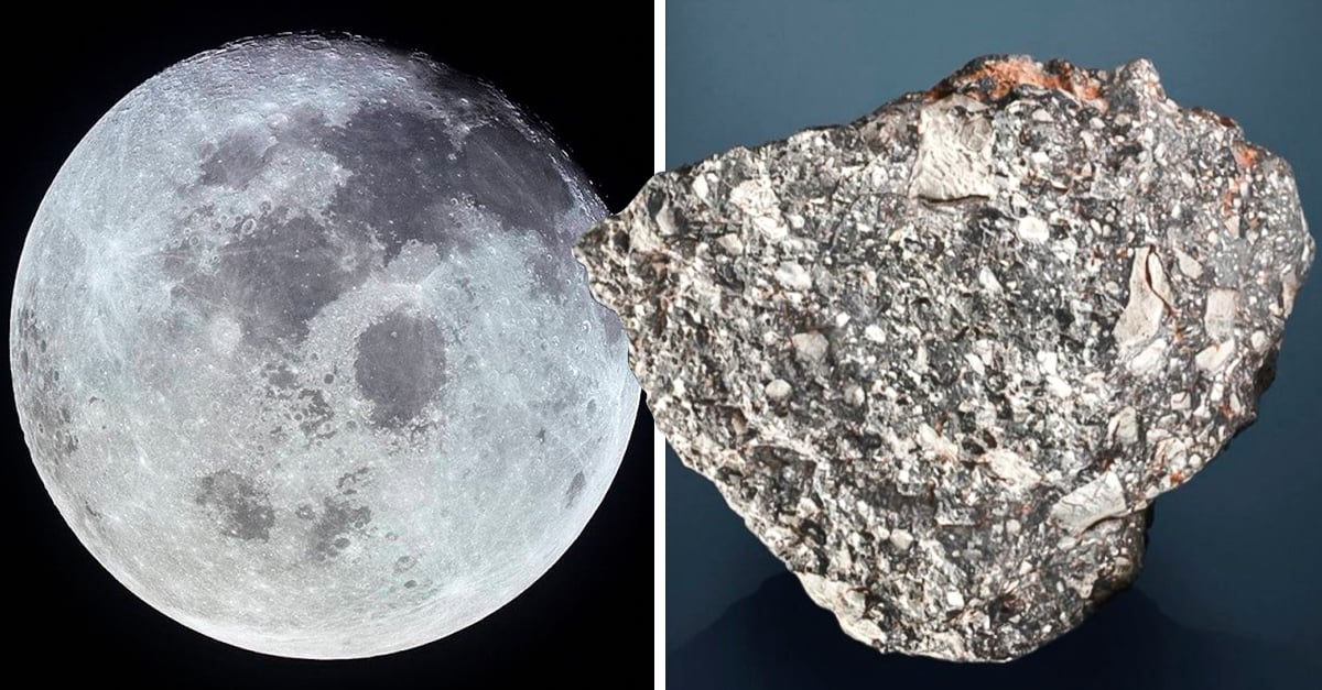 Ponen a la venta un enorme trozo de Luna hallado en la Tierra