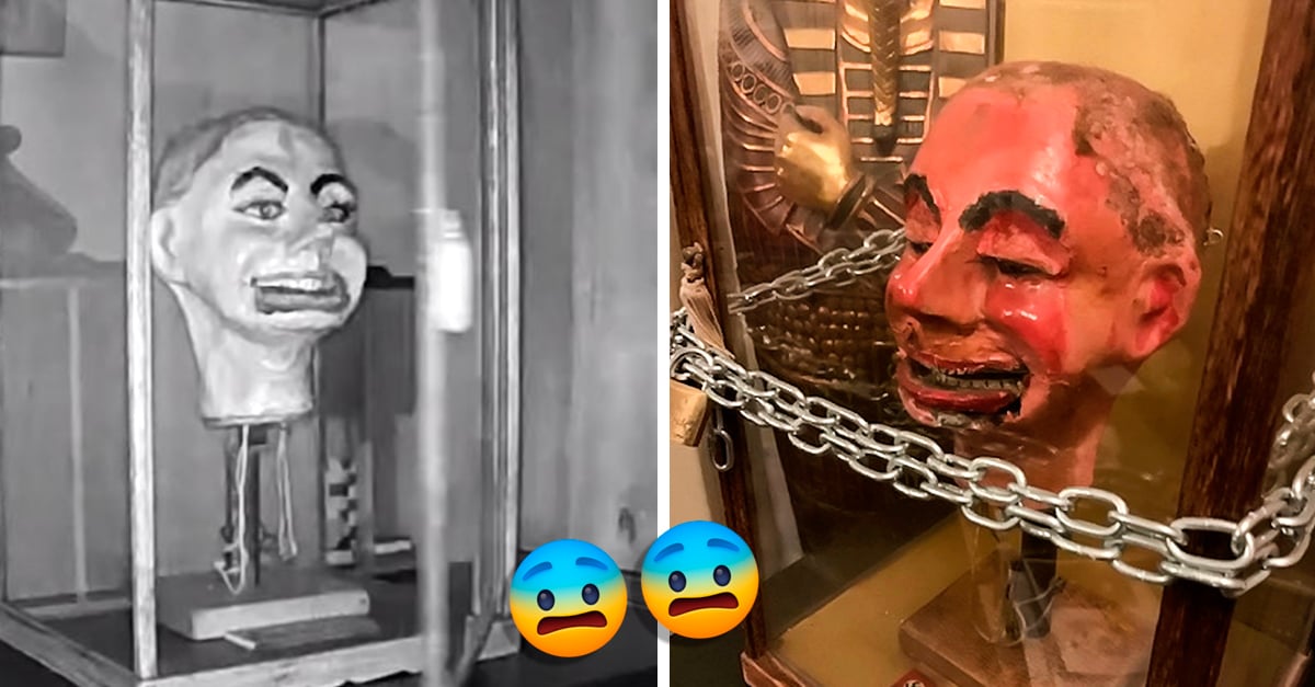 Video: muñeco de ventrílocuo mueve solo ojos y boca