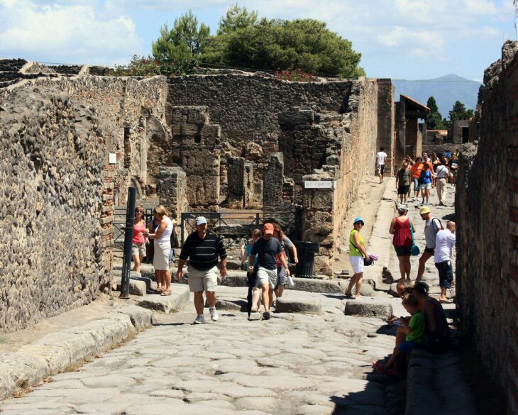 pompeya turistas