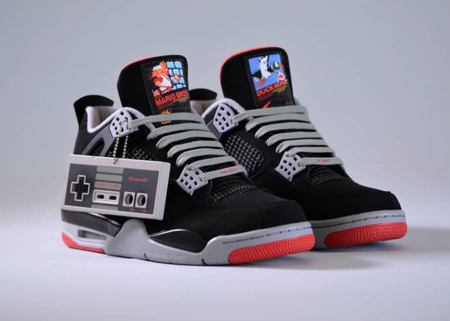 Nintendo y Nike se unen para crear estas increíbles zapatillas Air Jordan  NES IV Retro - En Portada