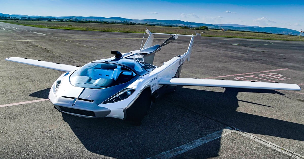 AirCar nuevo auto que se convierte en avión y vuela