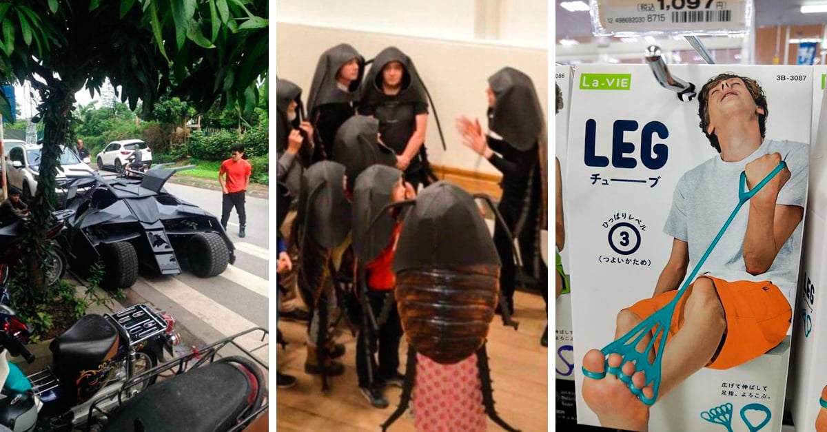 21 imágenes muy extrañas que te harán exclamar ¡WTF!