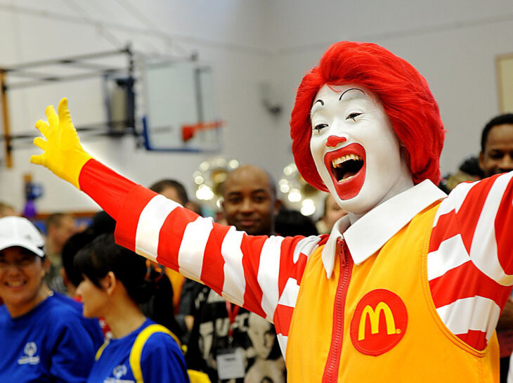 ronald mcdonald japon