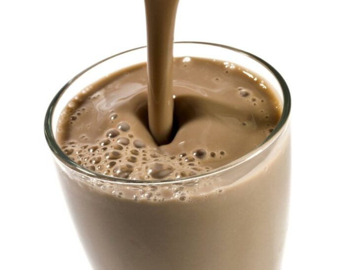 leche con chocolate