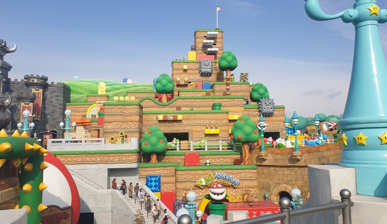 Imágenes del parque Super Mario World Universal Studios