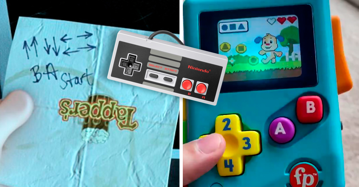 Código Konami se encuentra en juguetes para niños