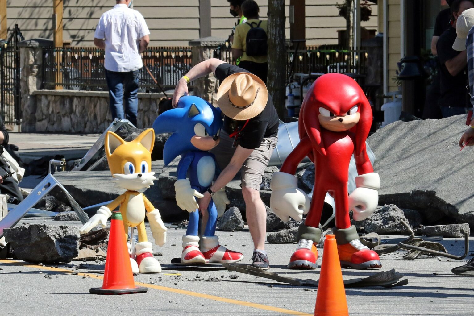 Filtran Primeras Im genes De Knuckles En La Secuela De Sonic Filtran Primeras Im genes De Knuckles En La Secuela De Sonic