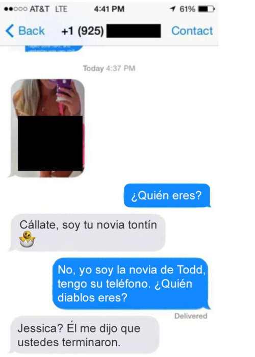 infieles mensaje de texto