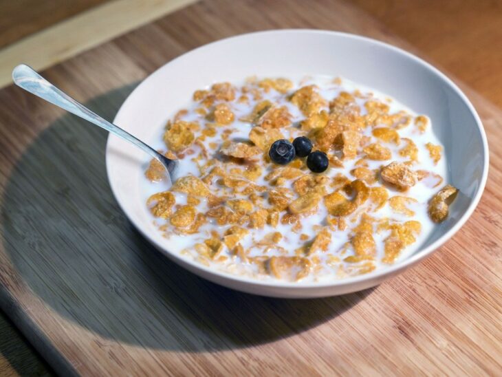 cereal con leche