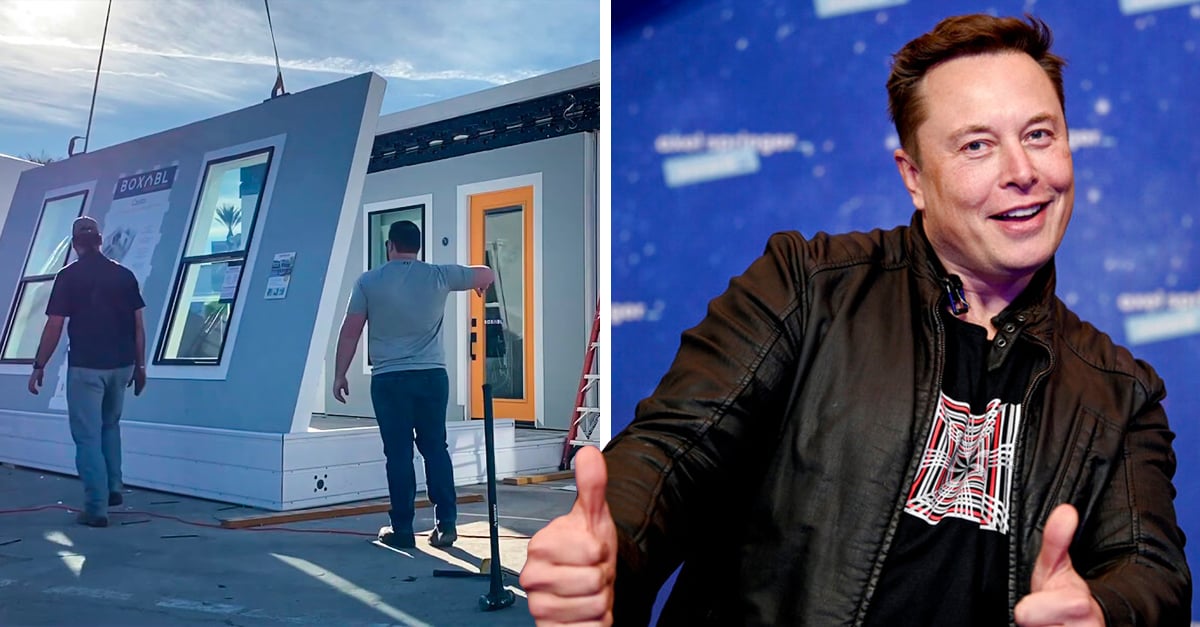 Elon Musk vende sus casas y se muda a una que es portátil