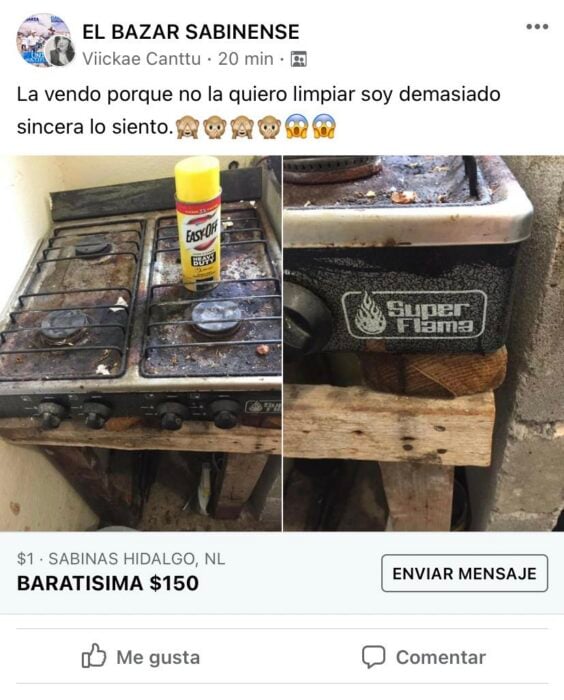 gente vendiendo basura