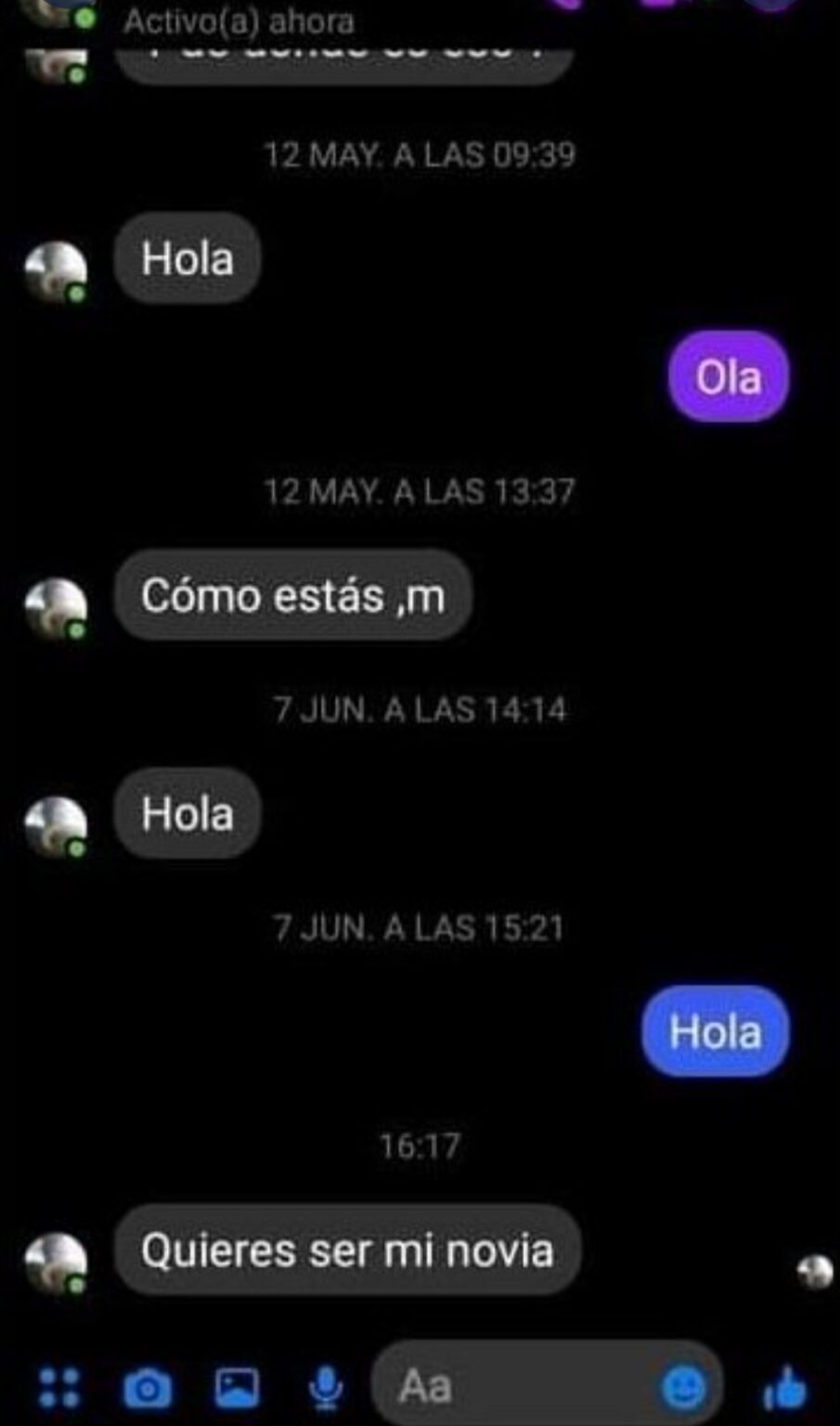 21 Señores en redes que se pusieron muy románticos