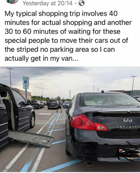gente estacionándose mal
