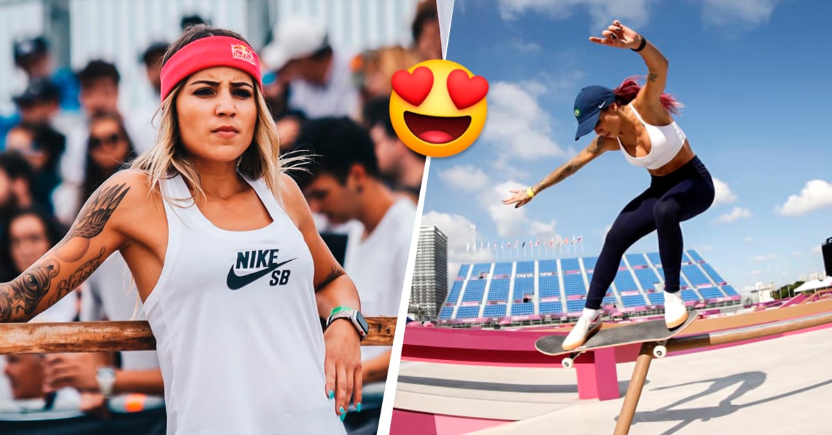 Leticia Bufoni, bella skater brasileña que te enamorará