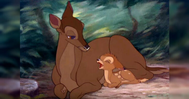 bambi y su mamá