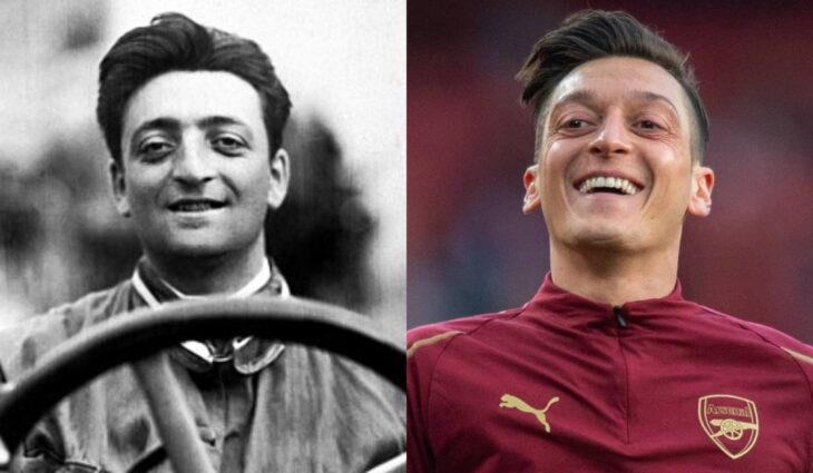 mesut ozil y ferrari