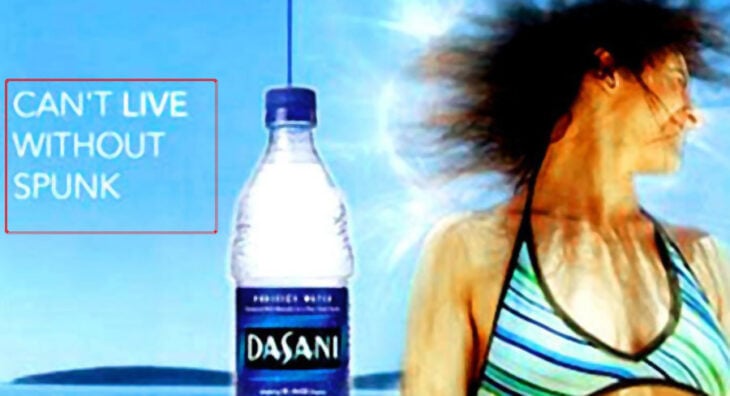 dasani agua