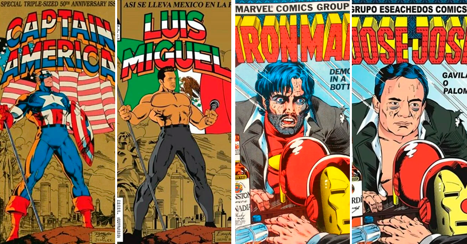 Crea portadas de cómics de Marvel con celebridades mexicanas