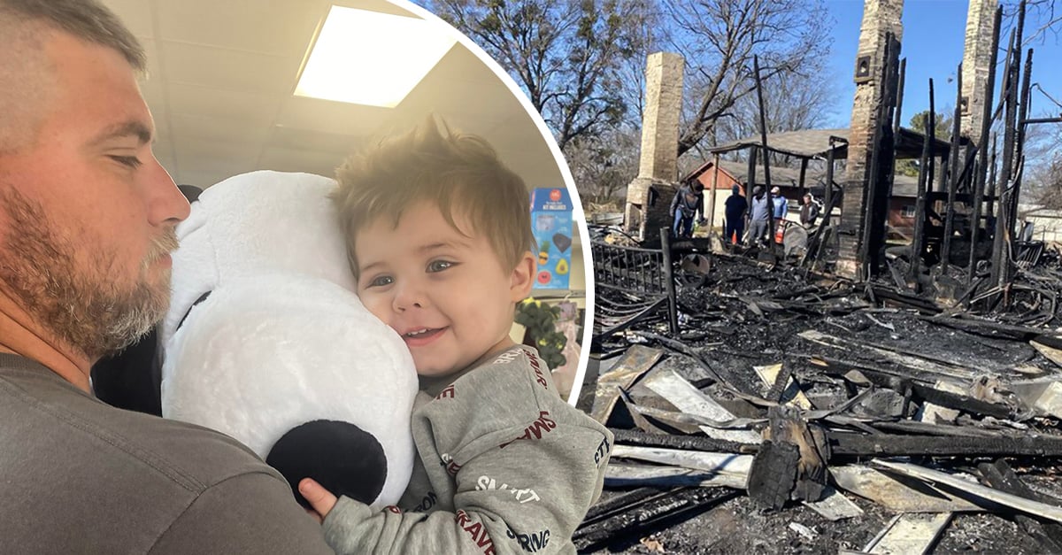 Niño de 2 años salva a su familia de morir en un incendio en Texas
