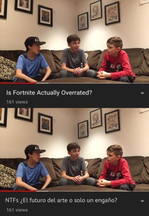 Niños discutiendo