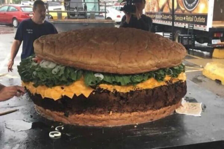 Hamburguesa gigante