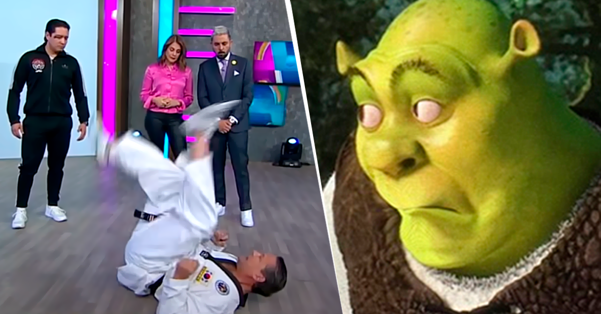 Alfredo Adame aparece para dar clases de defensa personal