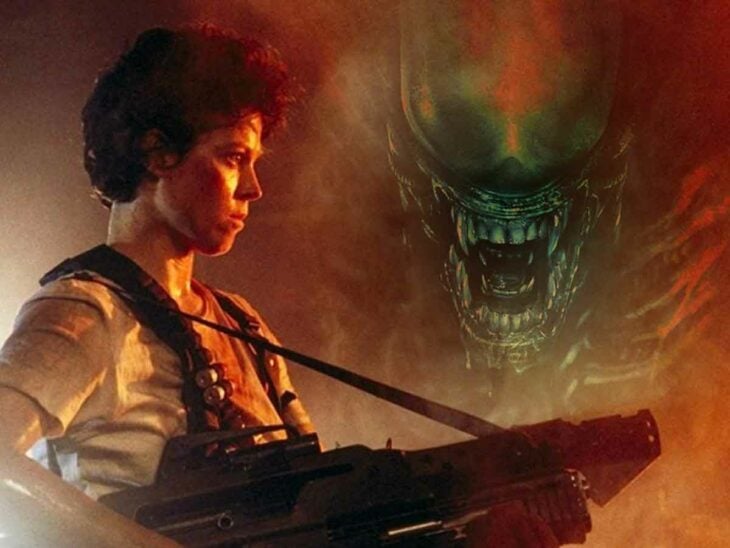 Sigourney Weaver como ripley en Alien