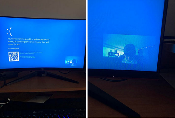 Blue Screen Big Brother