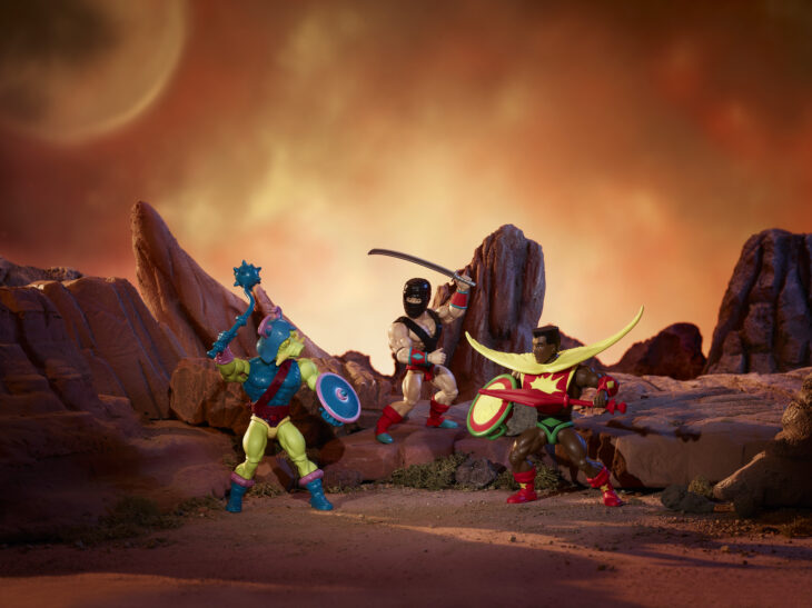 Personajes de "Rulers of the Sun" para nueva línea de Mattel