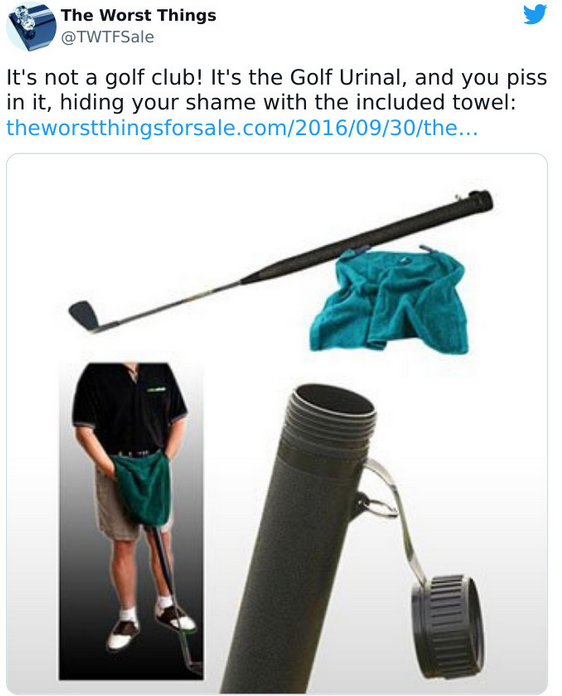 Golf Urinal