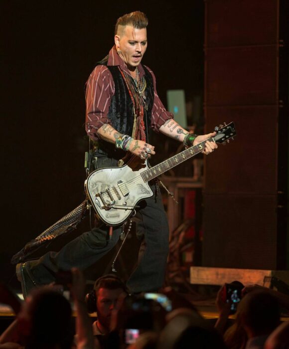 Johnny Depp de Rockstar