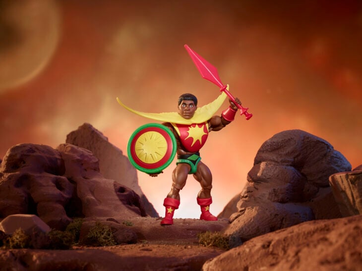 Figura de Sun-Man para Mattel