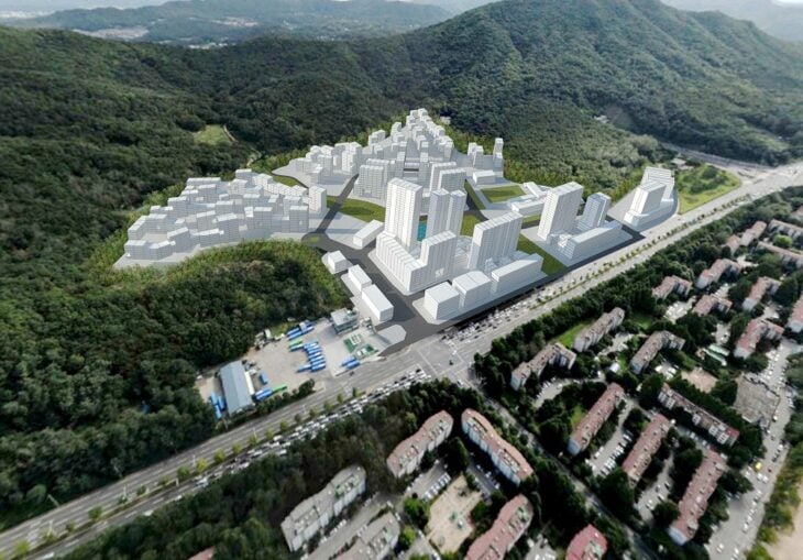 Proyecto de urbanización de Guryong