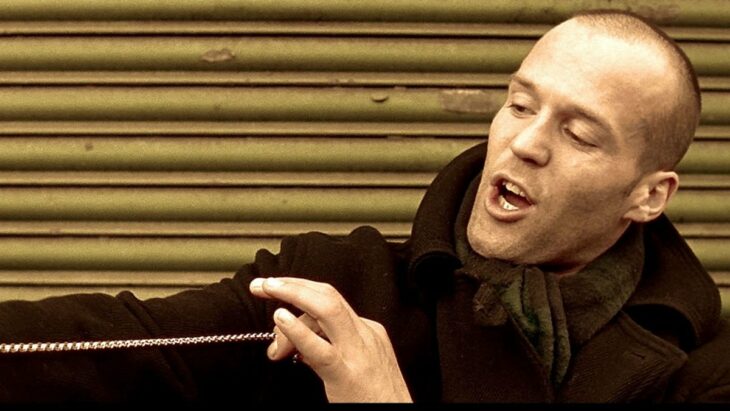 Jason Statham en lock stock and two smoking barrels