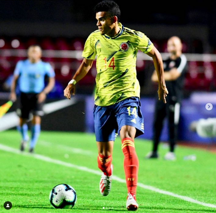 Luis Díaz colombiano en la Copa América