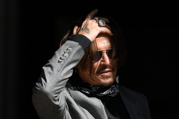 Johnny Depp Distressed