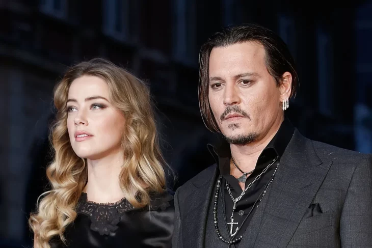 Johnny Depp y su Exesposa Amber Heard antes del divorcio