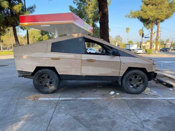 Tesla de madera