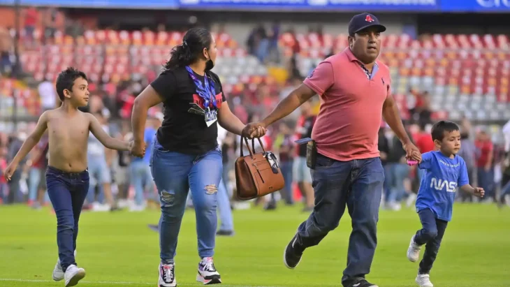 Corriendo en el estadio