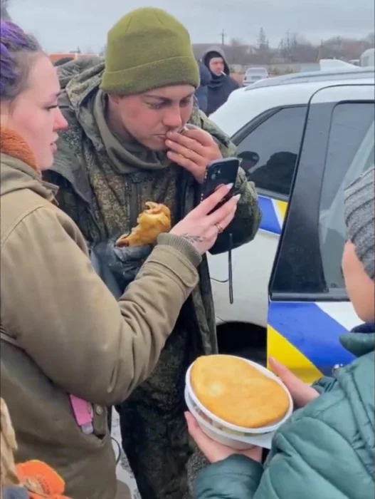 Soldado ucraniano capturado